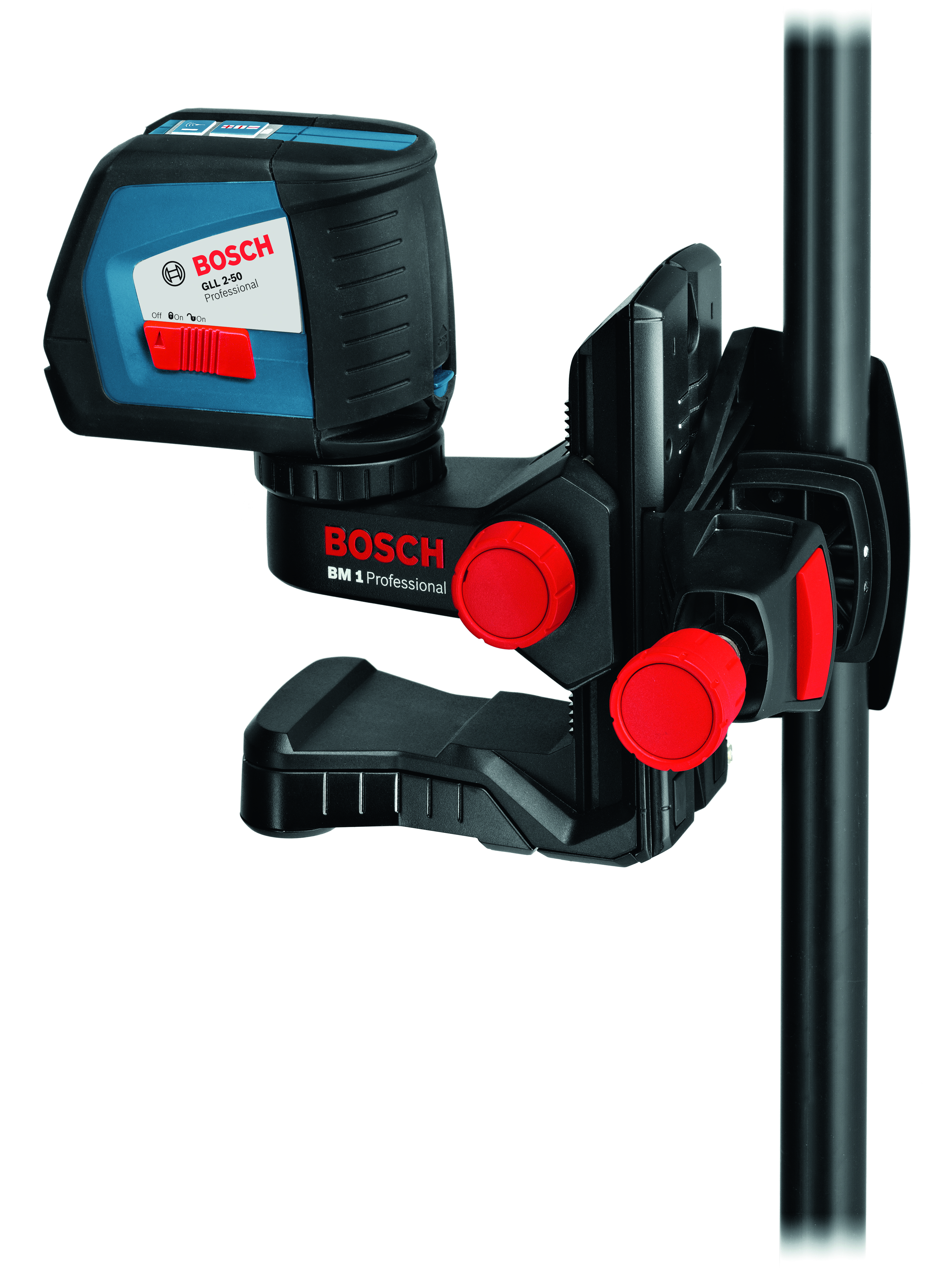 Увеличенная фотография Лазерный нивелир Bosch GLL 2-50 + BM1 0601063102